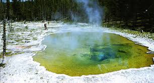 Yellowstone hot springs